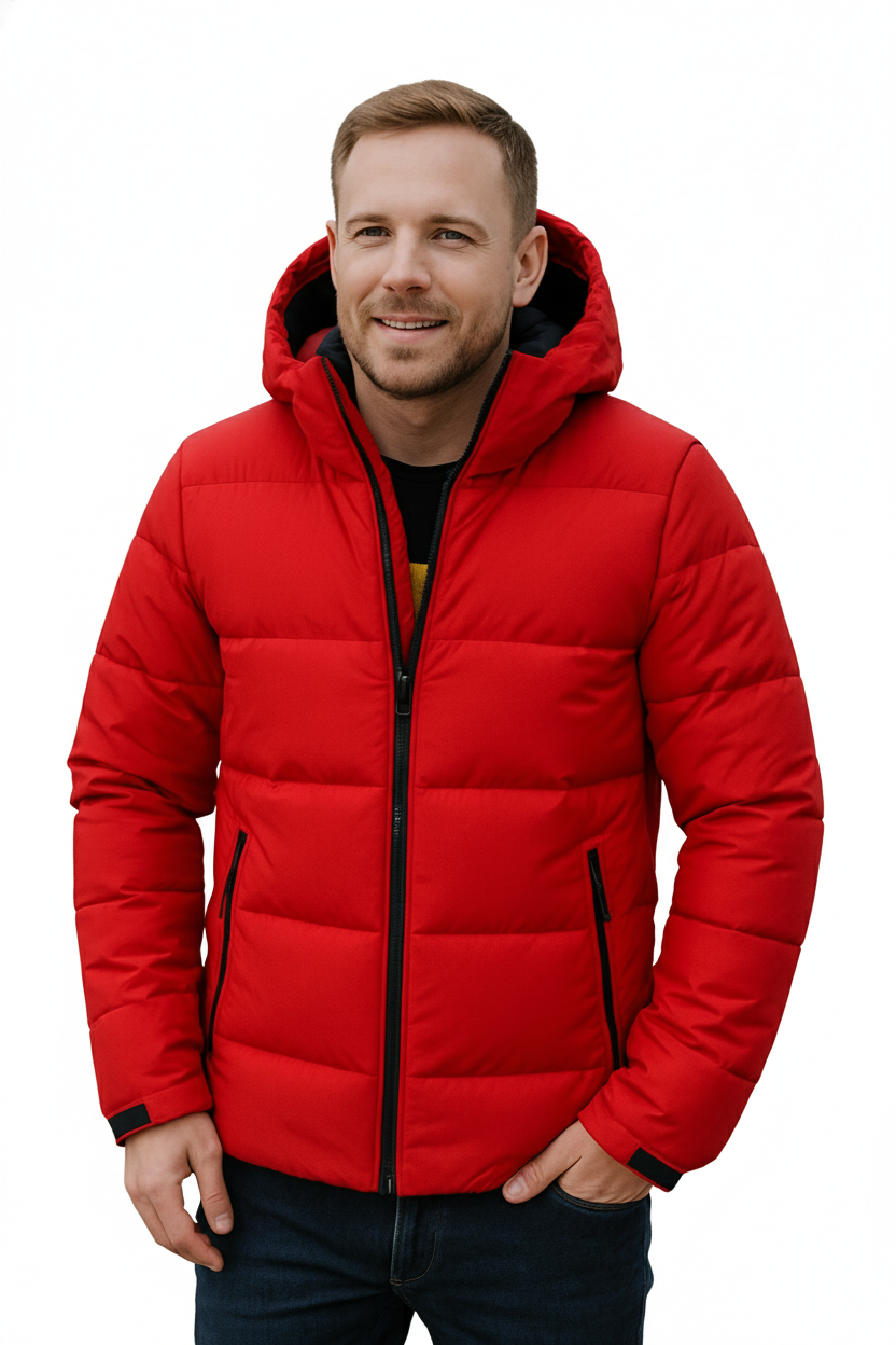 Belle & Cooper | Warm Down Jacket with Detachable Hood