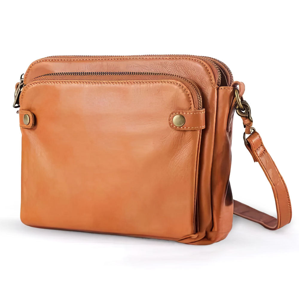 Joreva - Vegan Leather Crossbody Shoulder Bag