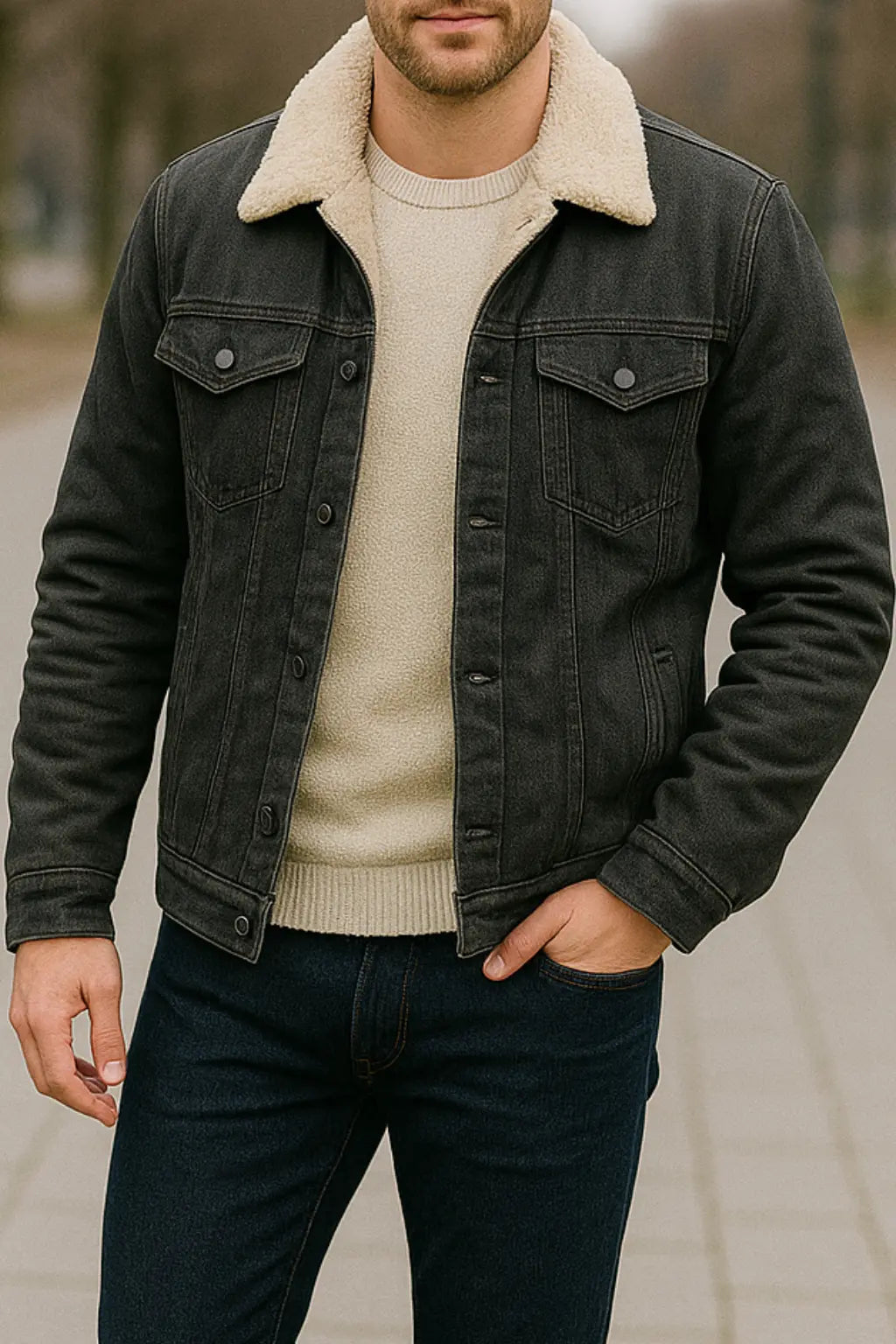 Belle & Cooper | Men's Winter Coat with Velvet Lining