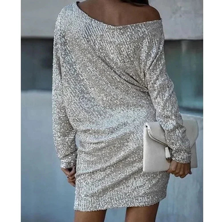 Qirelle - Sequin Party Dress