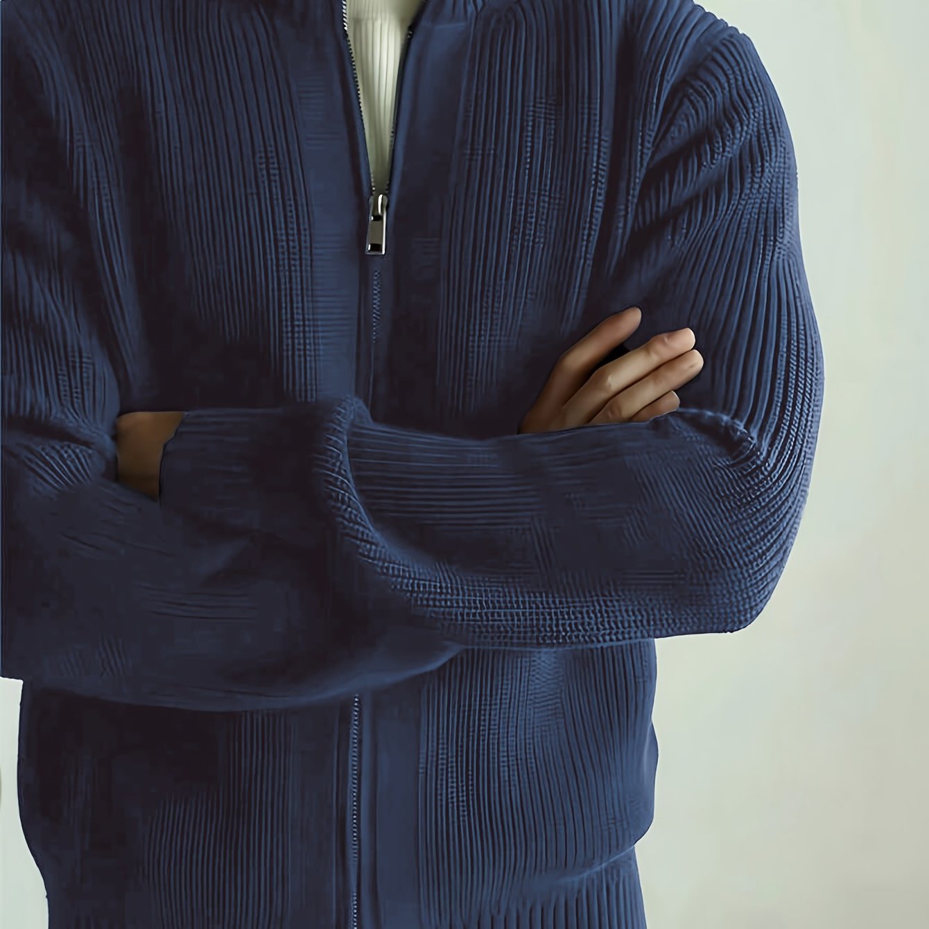 HENRY | CHUNKY V-NECK KNIT CARDIGAN