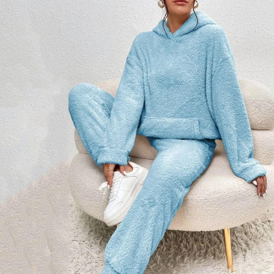 Alexa | Women’s Spring Cozy Hooded Lounge Set