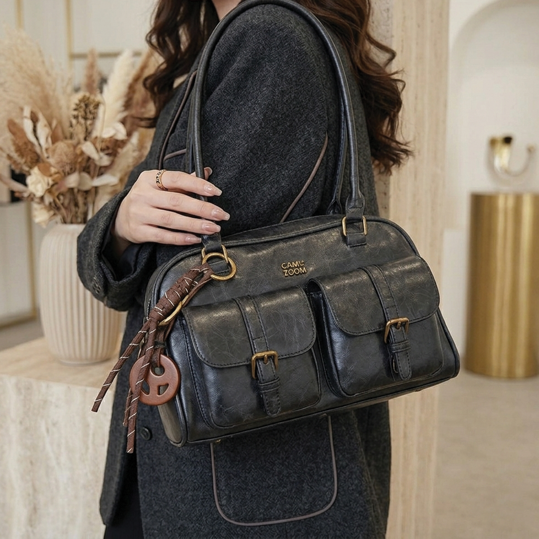 Aderyn - Vegan Leather Shoulder Bag