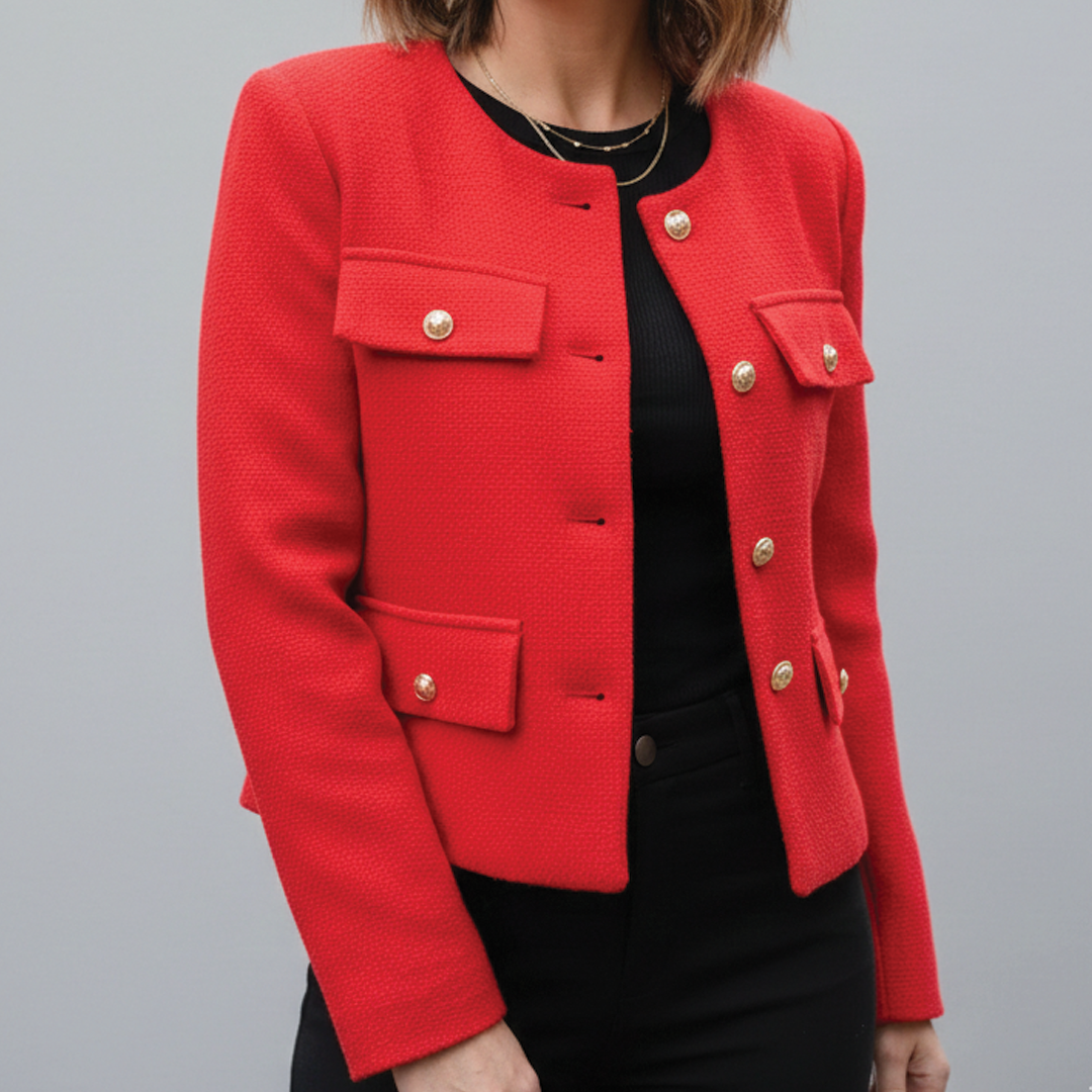 Aster - Classic Tweed Blazer