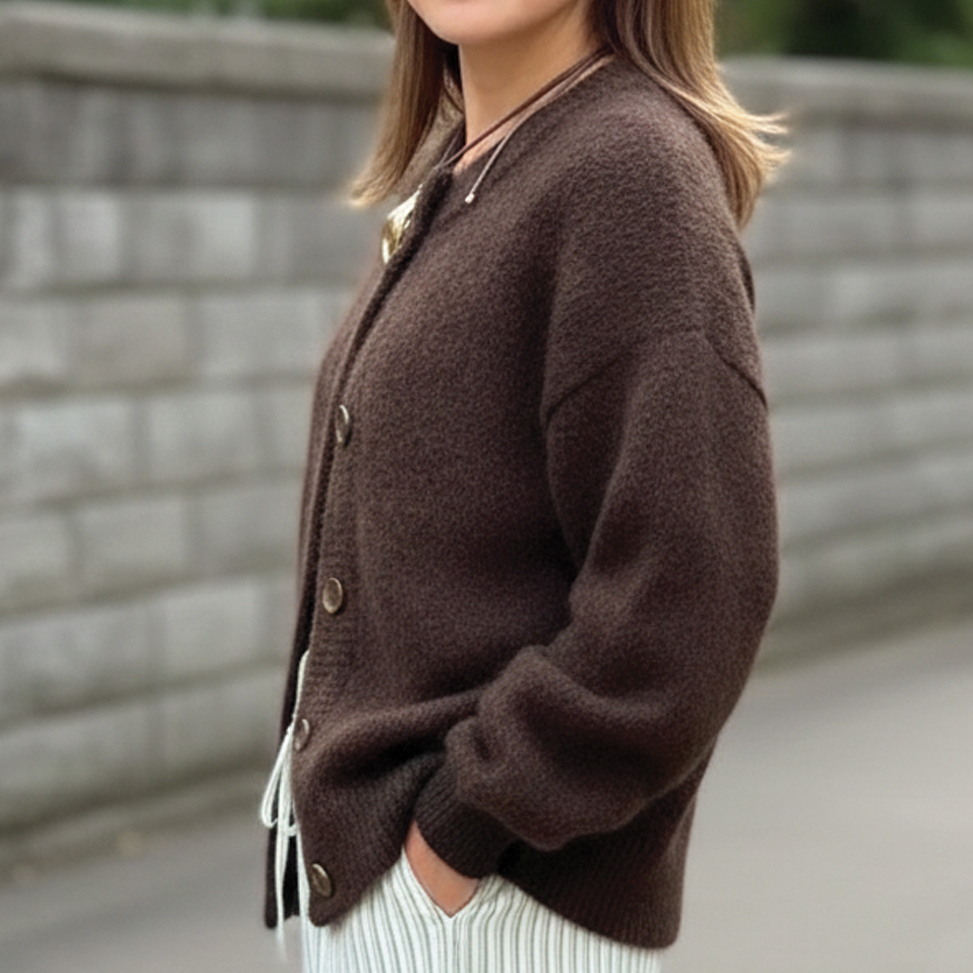Janna - gennemknappet cardigan