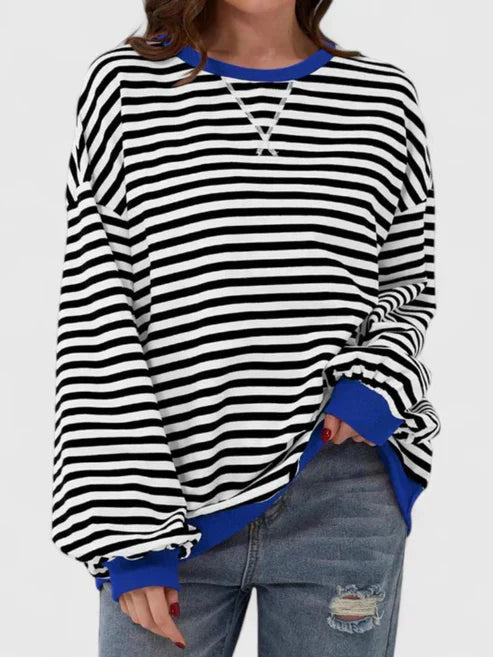 ISSAH | COZY STRIPE SWEATER