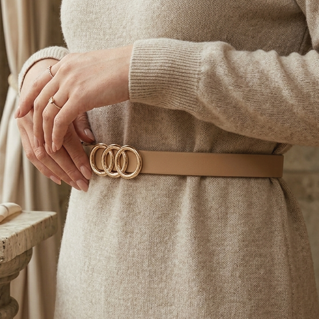 Gilexa - Adjustable Vegan Leather Belt