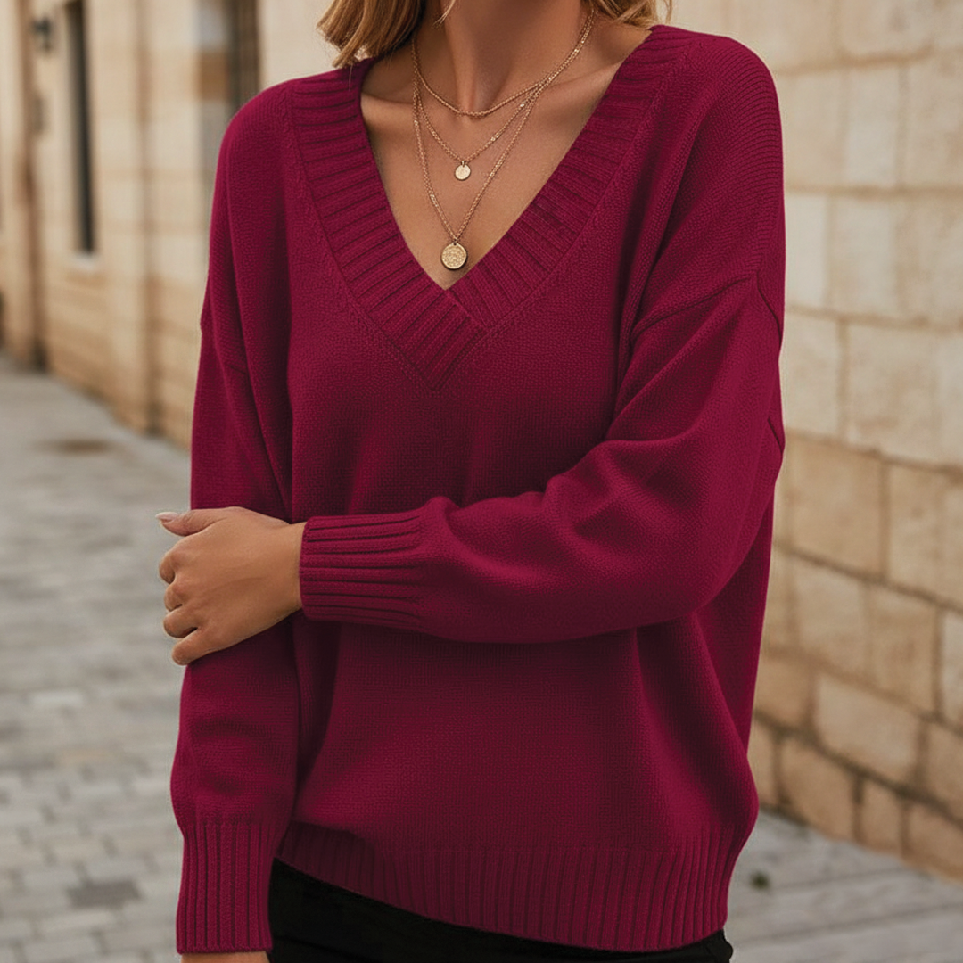 Grace - V-Neck Sweater