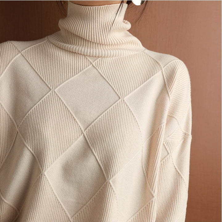 Modesty - Diamond Knit Sweater