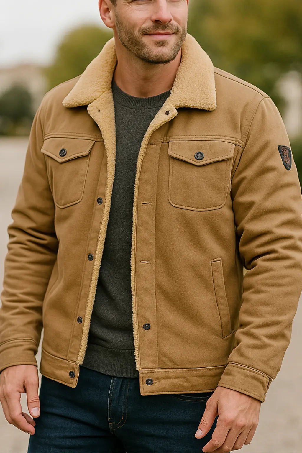 Belle & Cooper | Men's Winter Coat with Velvet Lining