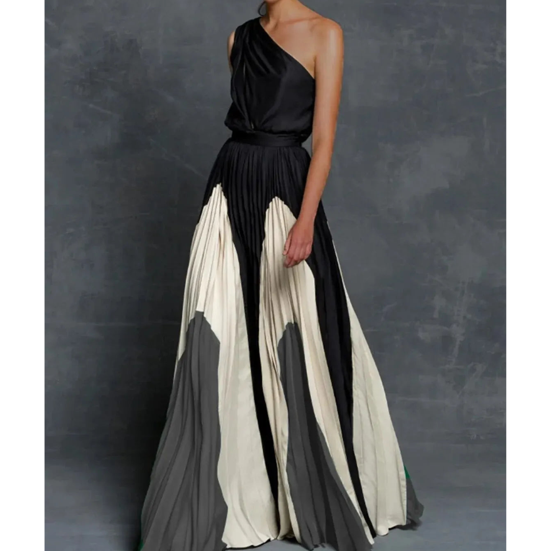 Bella | Women’s Artistic One Shoulder Long Dress