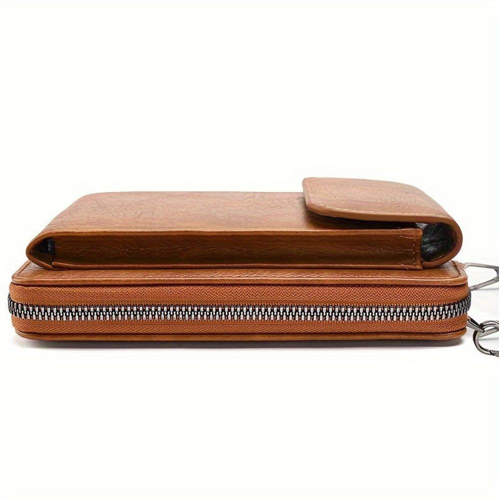 Pirexa - Vegan Leather Crossbody Wallet Bag