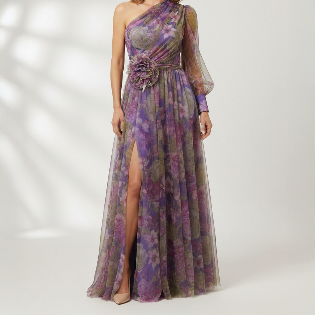 Jirelle - Floral Tulle Dress