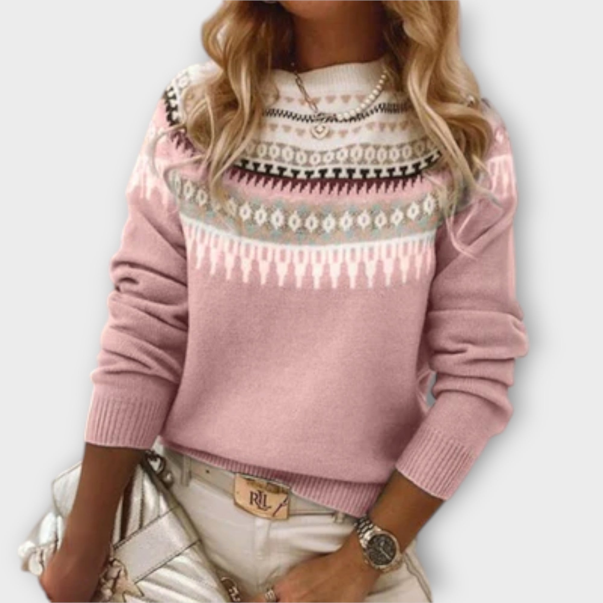 Lena - Cozy &amp; Warm Everyday Knit Sweater 