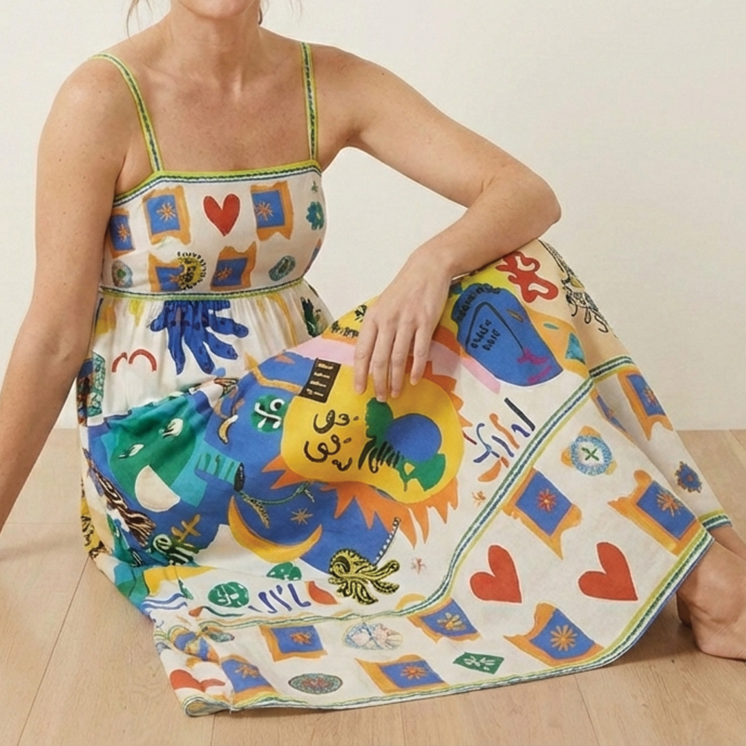 Orelia - Linen Summer Dress