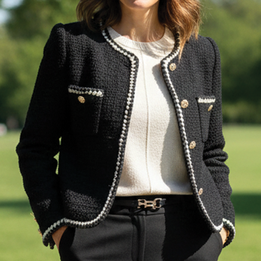 Adara - Tweedblazer i vintagestil