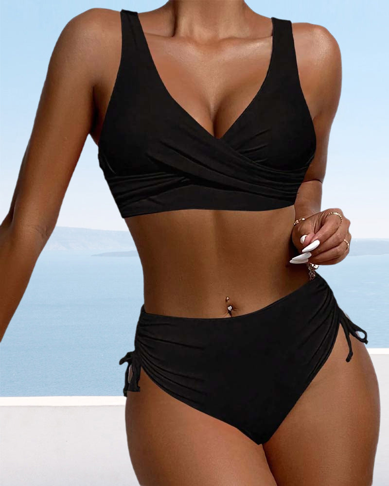 Brisa - Bikini med slå-om-top