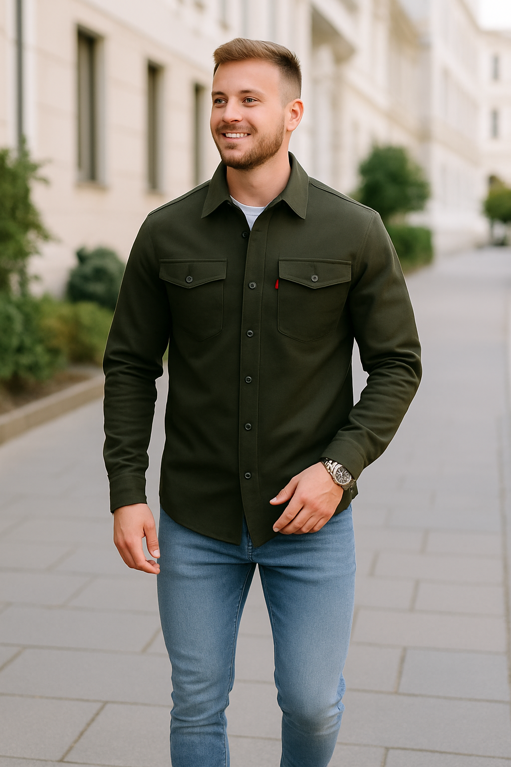 Belle & Cooper | Stylish Business Shirt Jacket