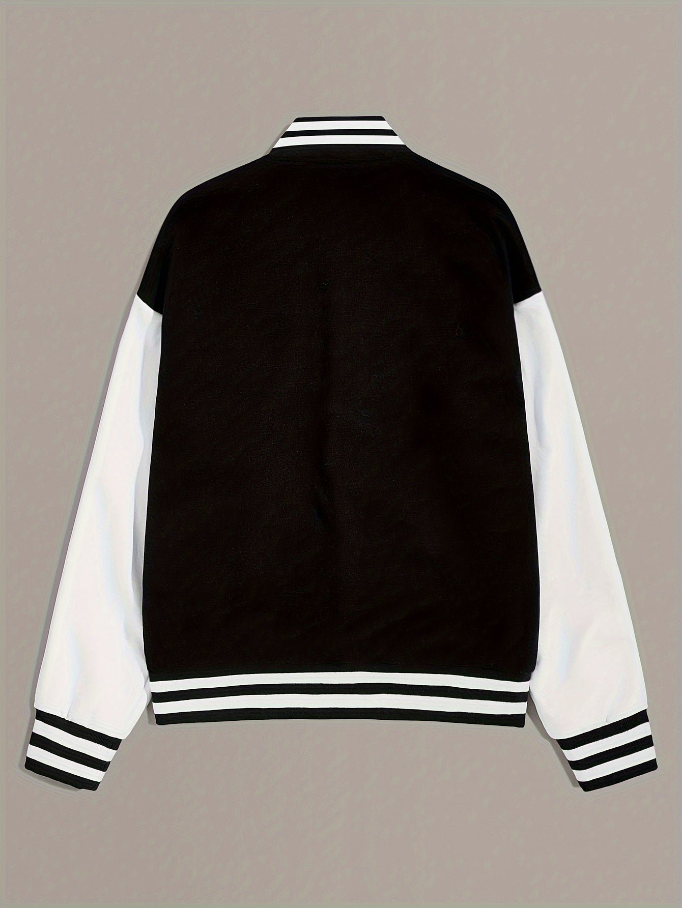 Olivia | Women’s Casual Oversized Varsity Bomber Jacket