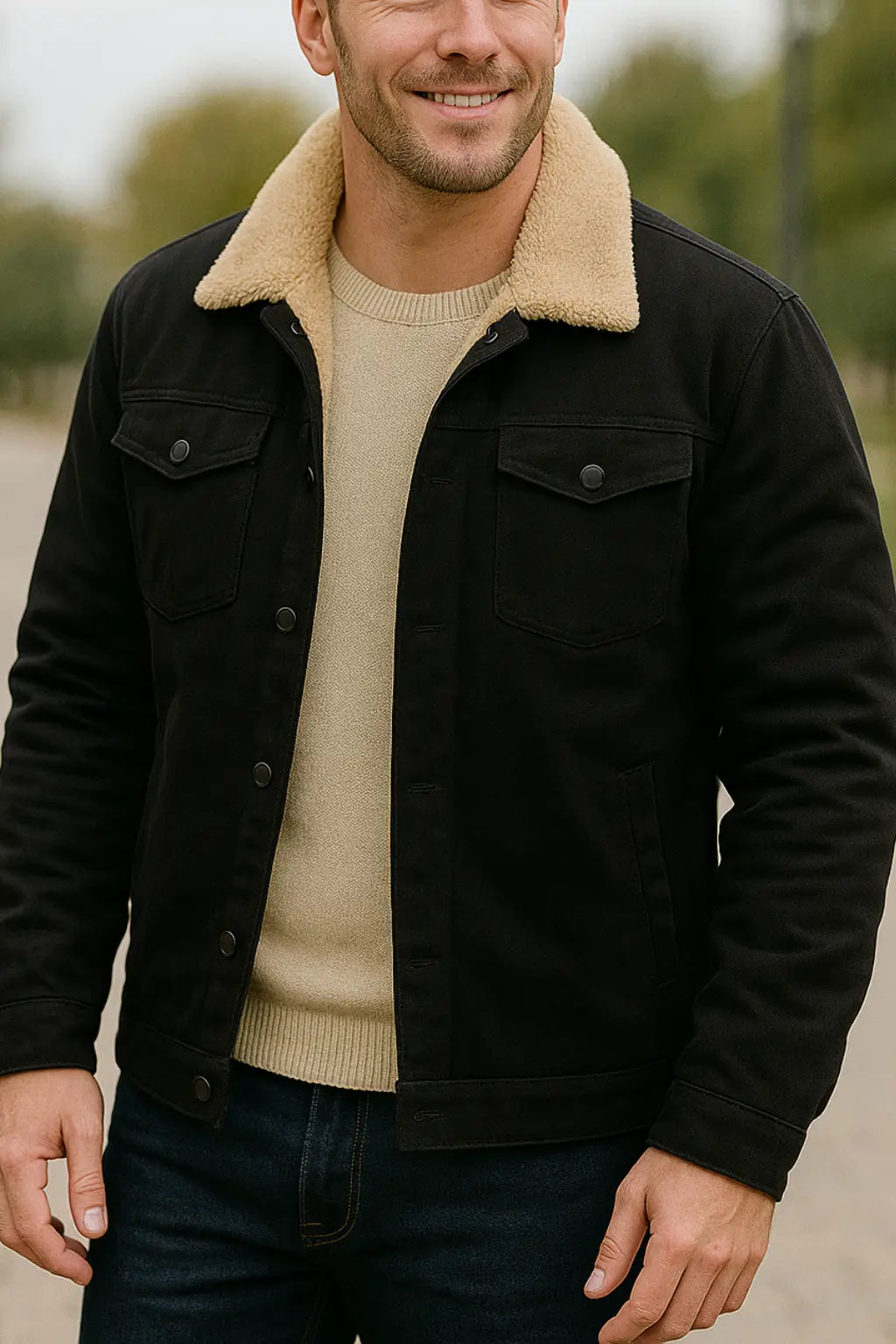 Belle & Cooper | Men's Winter Coat with Velvet Lining