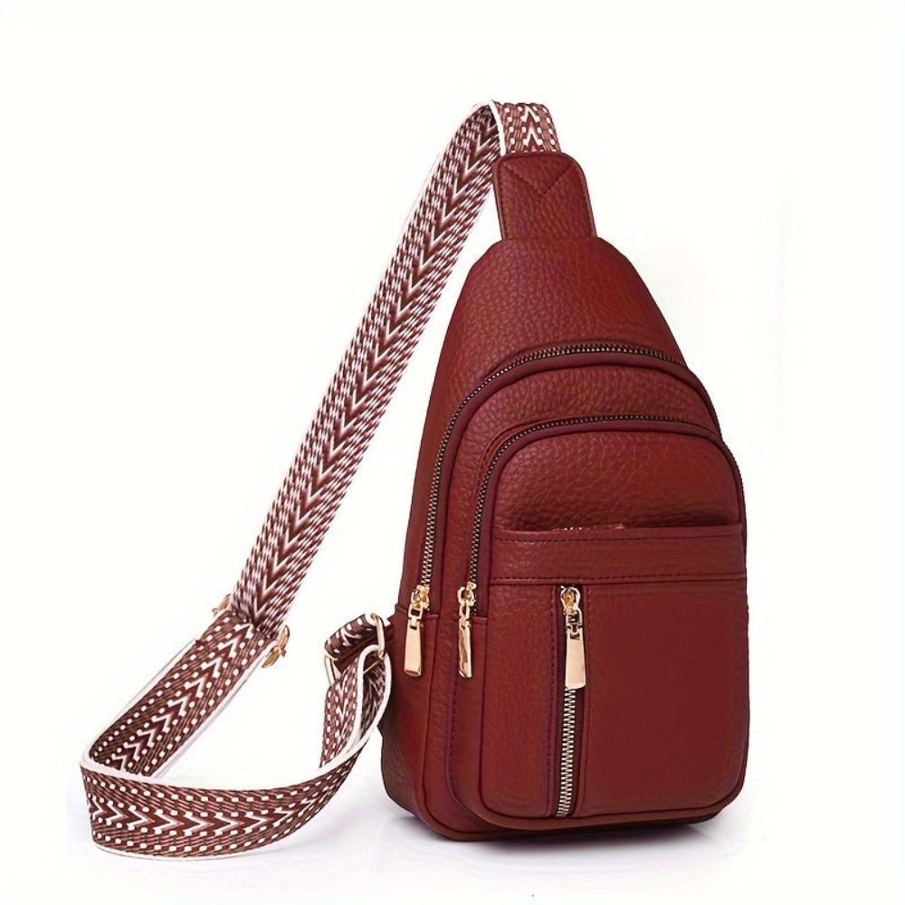 Velyra - vegansk læder cross-body sling taske