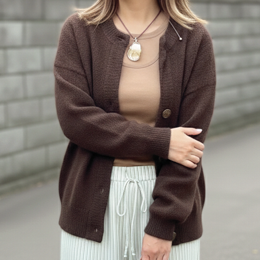 Janna - gennemknappet cardigan