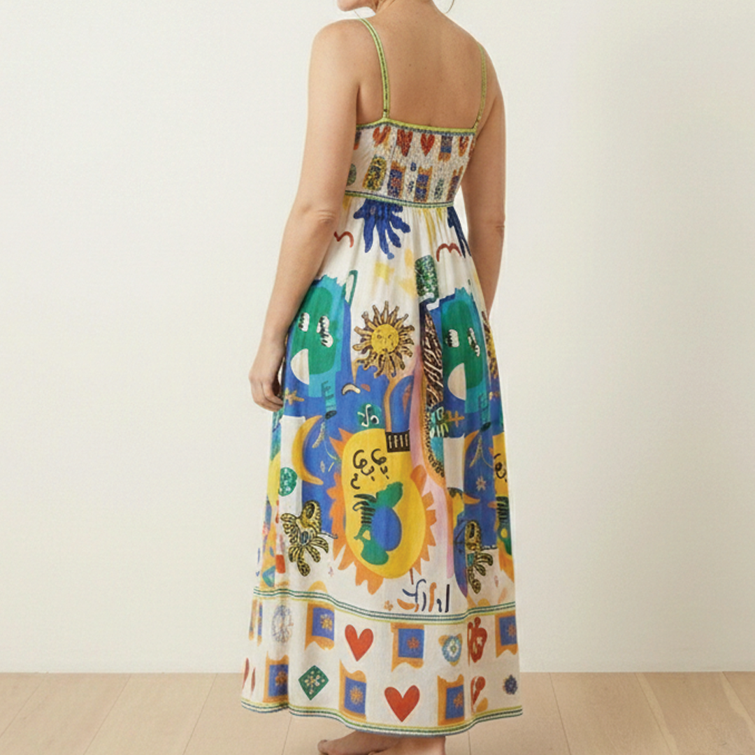 Orelia - Linen Summer Dress
