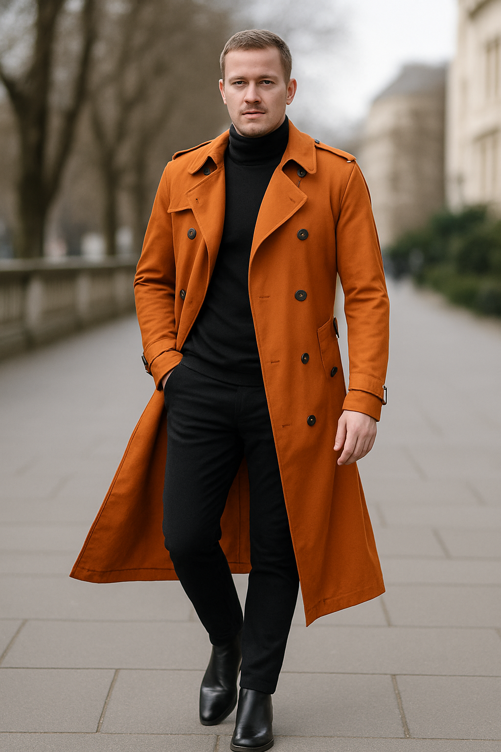 Belle & Cooper | Stylish Casual Trench Coat