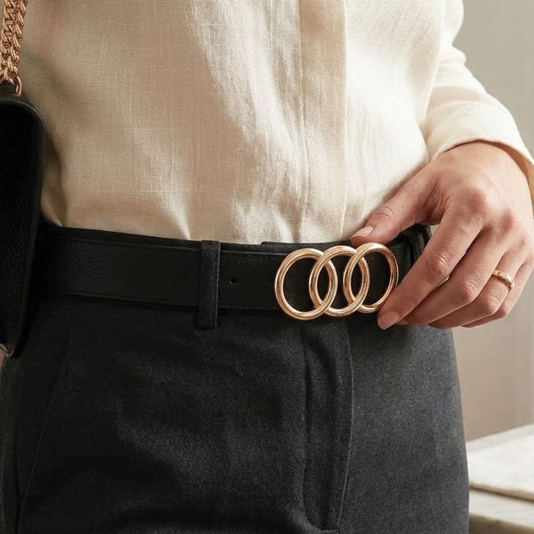 Gilexa - Adjustable Vegan Leather Belt