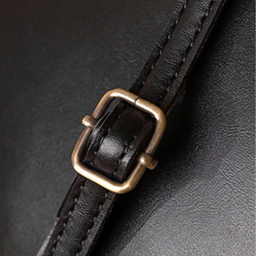 Elzoria - Vegan Leather Structured Handbag
