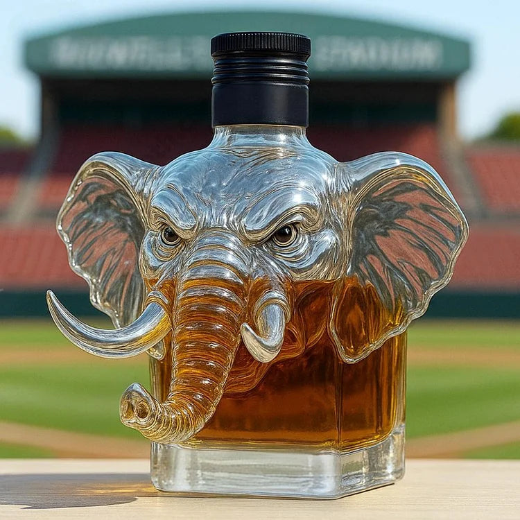 Crown Royal Elephant Whiskey Bottle