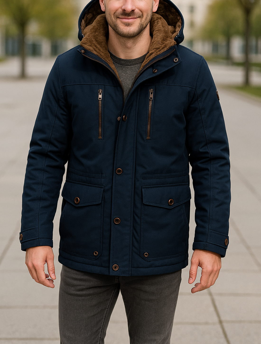 Belle & Cooper | Warm Mid-Length Winter Coat