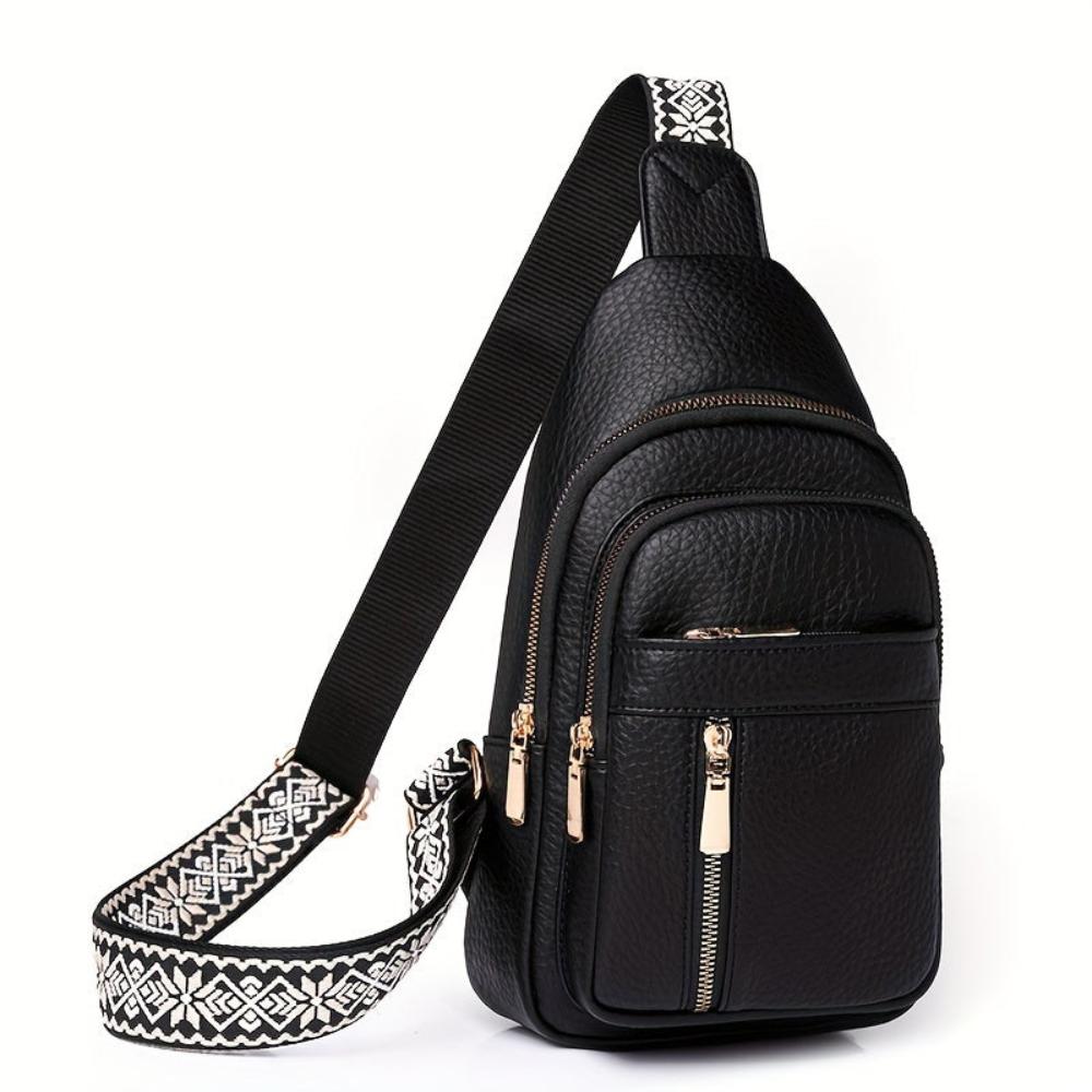 Velyra - vegansk læder cross-body sling taske