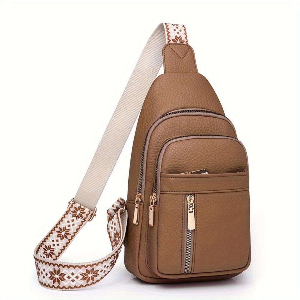 Velyra - vegansk læder cross-body sling taske
