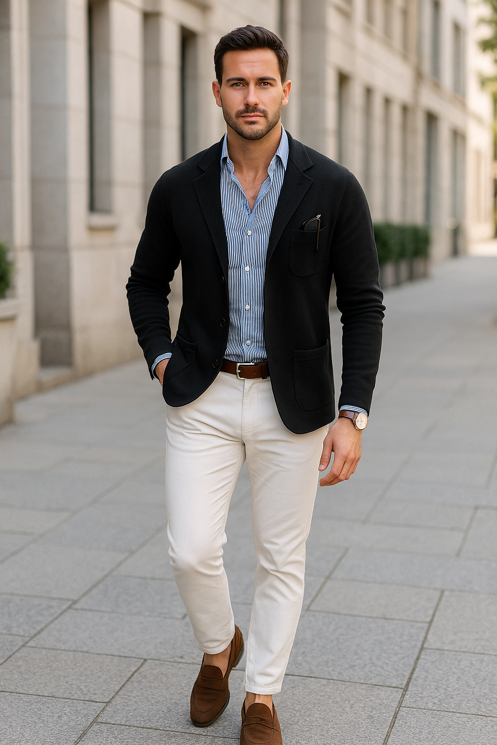 Belle & Cooper | Slim Fit Blazer for Leisure and Weddings