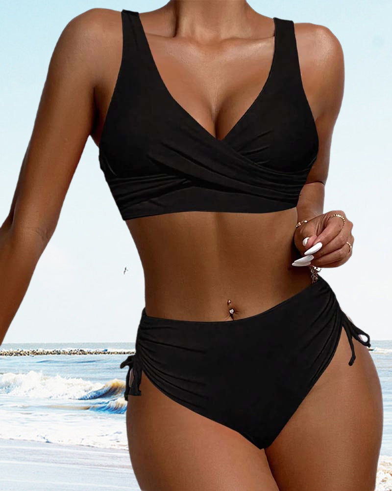 Brisa - Bikini med slå-om-top