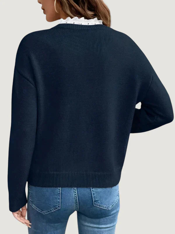 Anastelle | Suéter con efecto capas