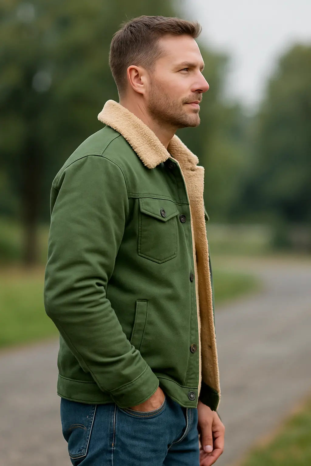 Belle & Cooper | Men's Winter Coat with Velvet Lining