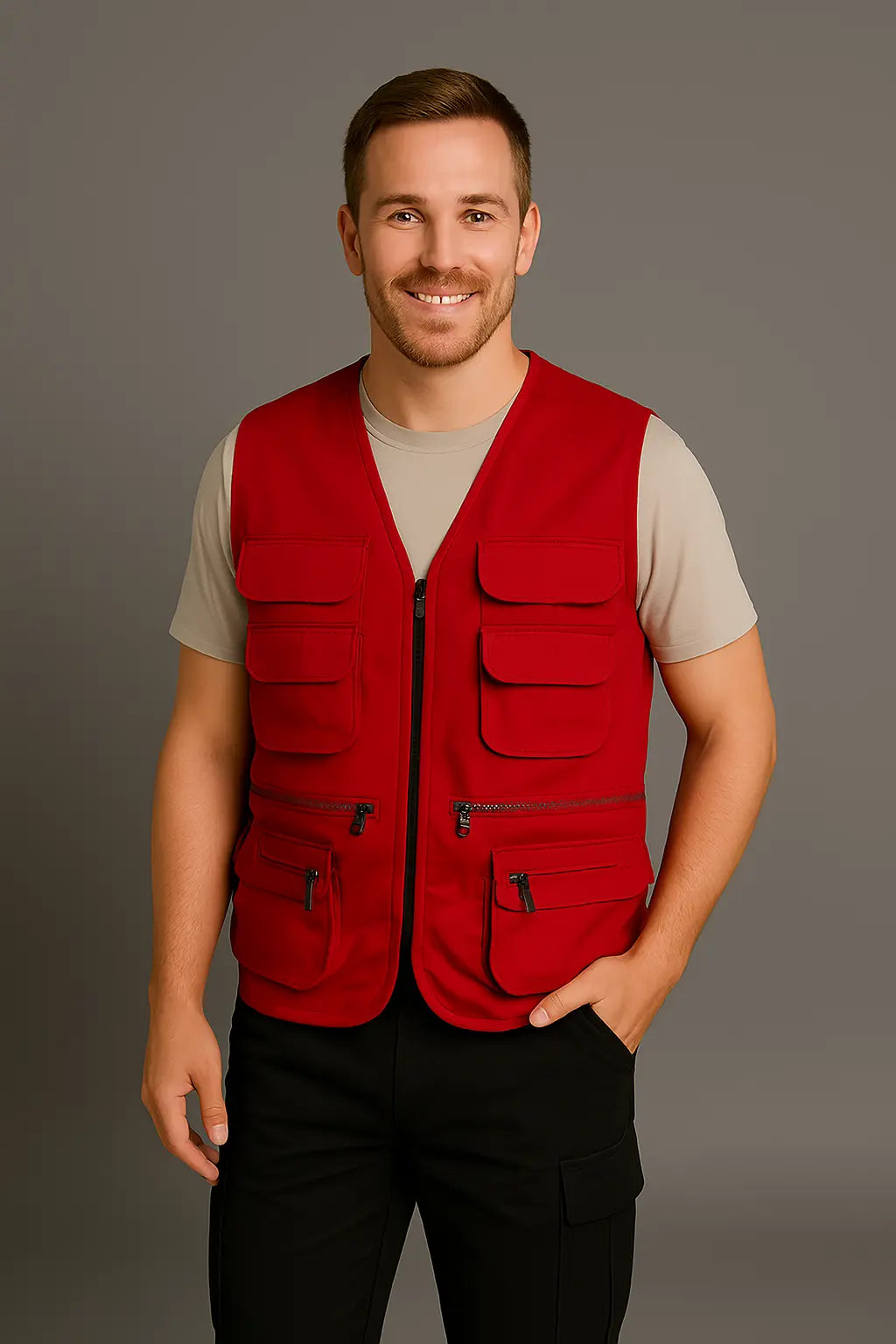 Belle & Cooper | Tactical Hiking Vest with Multiple Pockets