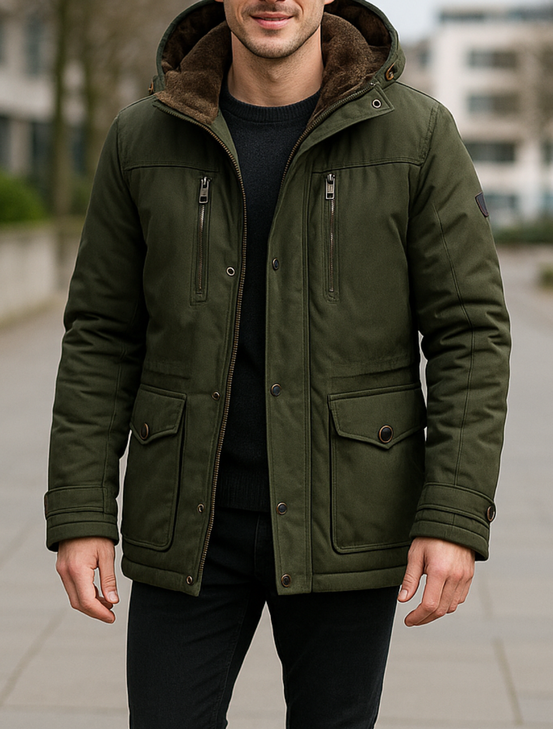 Belle & Cooper | Warm Mid-Length Winter Coat