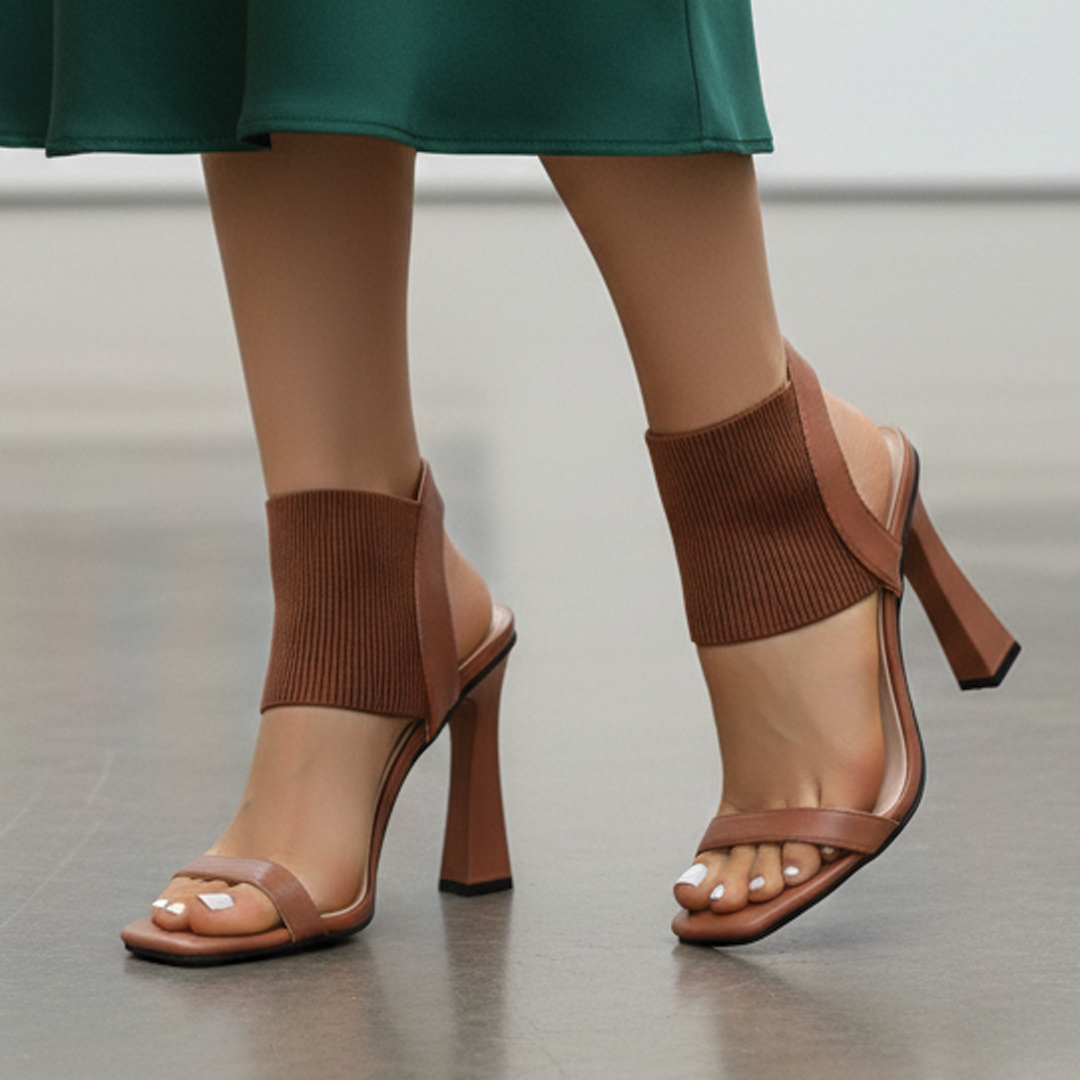 Delta - Open-Toe Heels