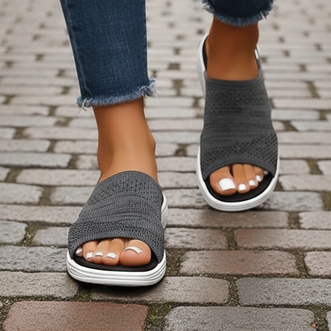 Waltz - Orthopedic Open-Toe Knit Sandals