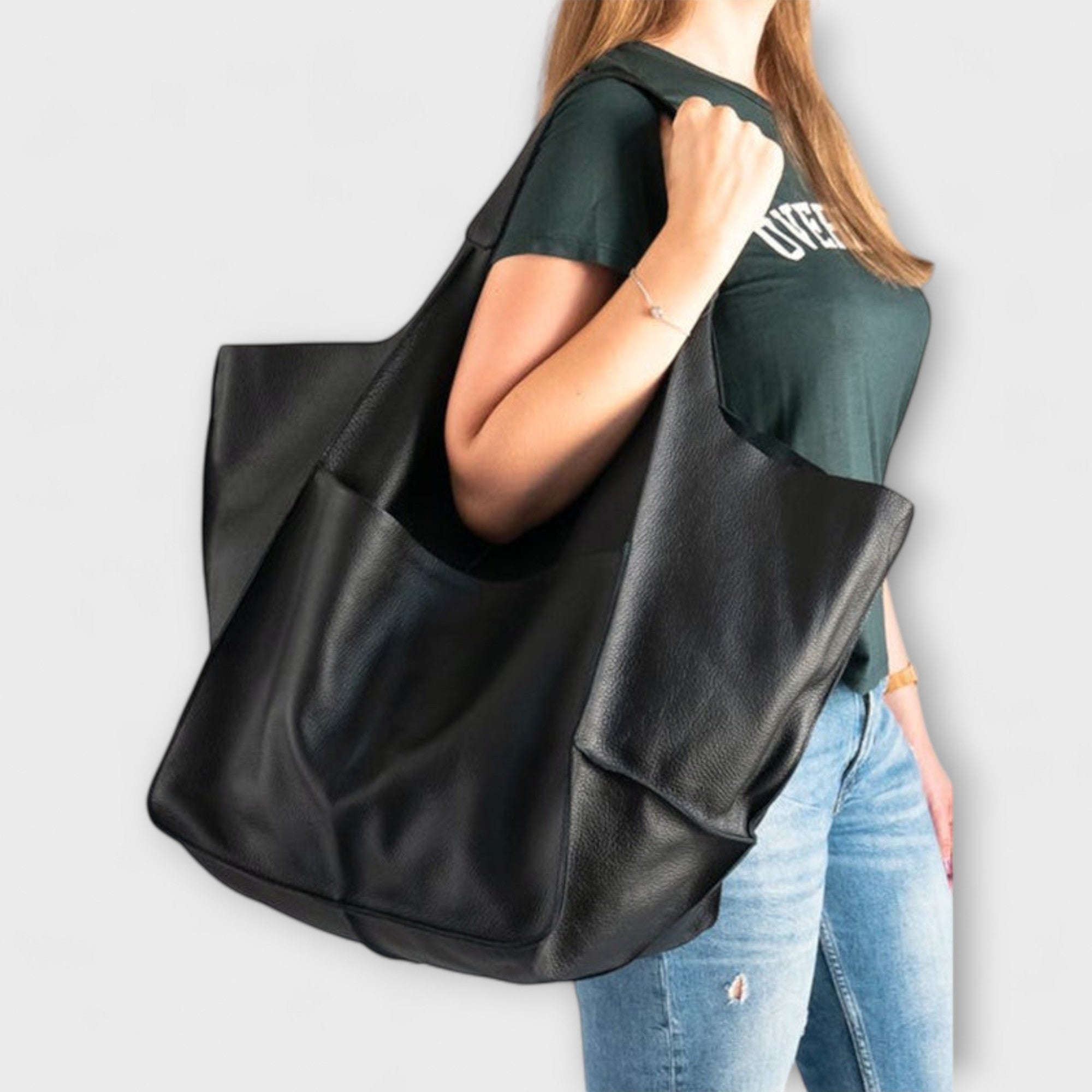 Jarexa - Vegan Leather Tote Bag