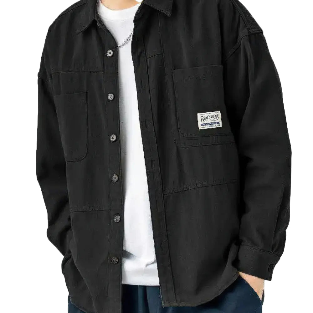 Belle & Cooper | Men's Long Sleeve Shirt with Pockets