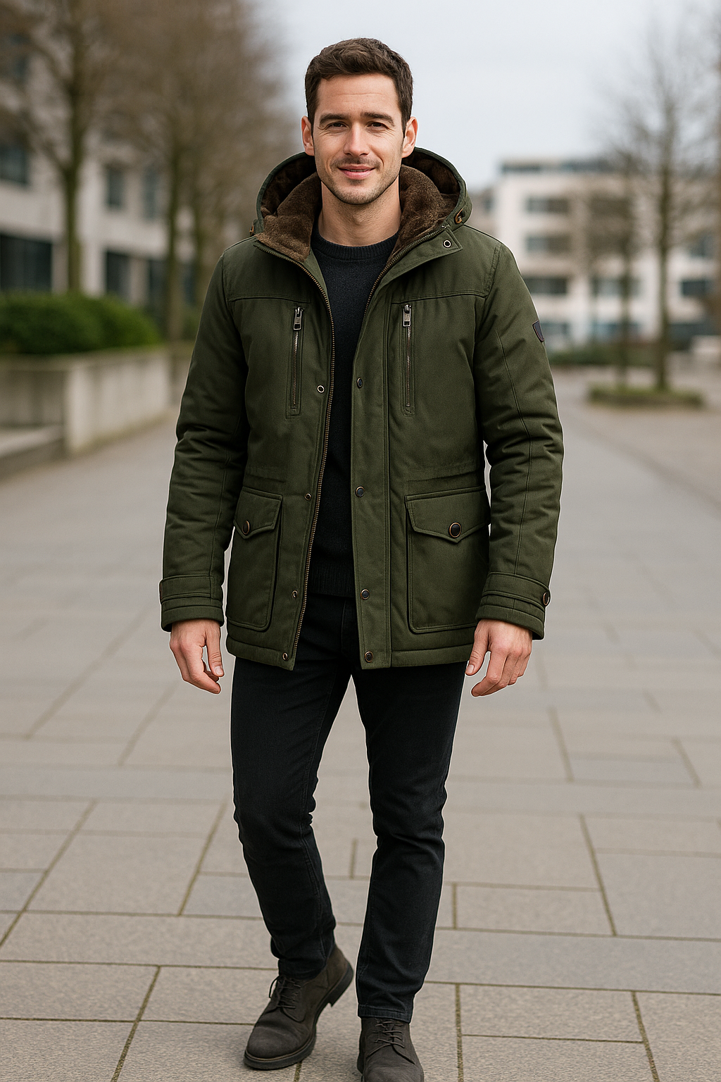 Belle & Cooper | Warm Mid-Length Winter Coat