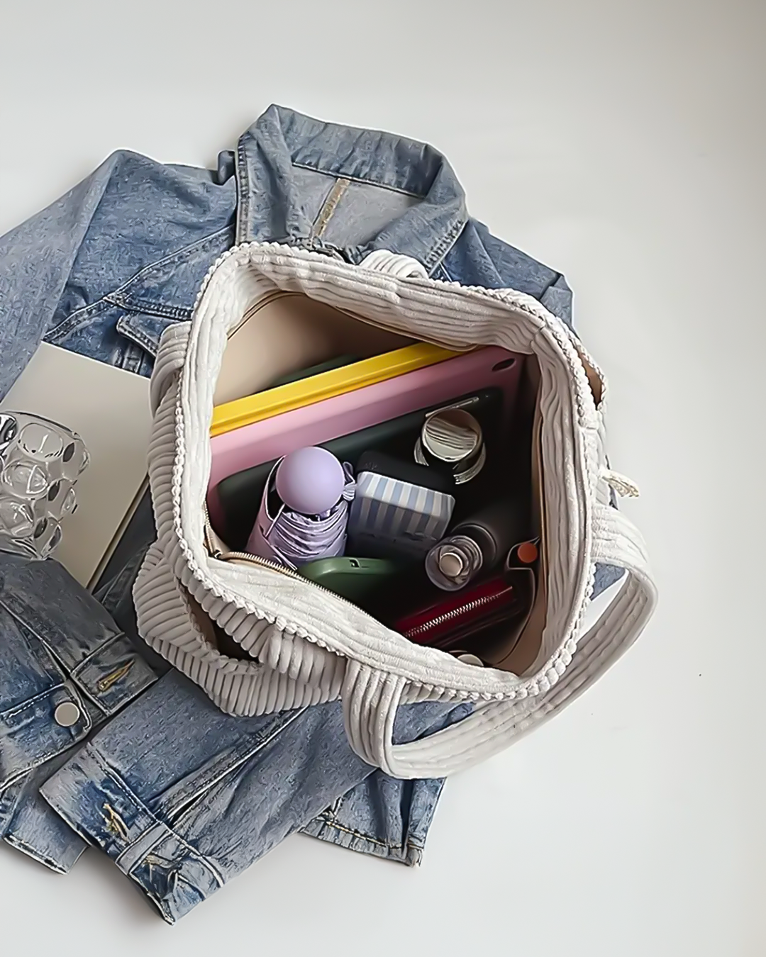 Palyra - Corduroy Tote Bag