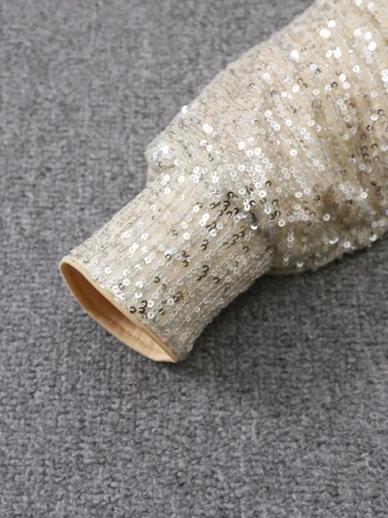 Qirelle - Sequin Party Dress