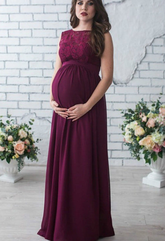 Aviana - Maternity Maxi Dress