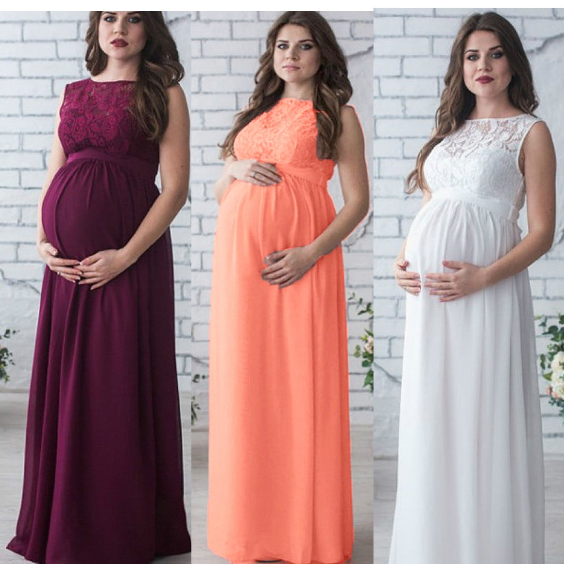Aviana - Maternity Maxi Dress