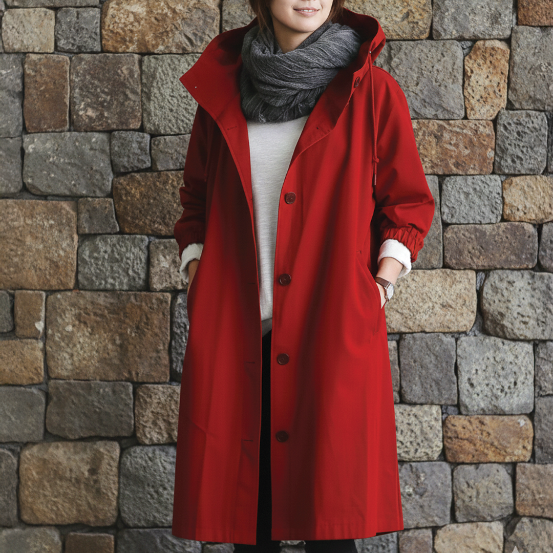 Quenby - Gabardina con Capucha